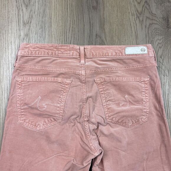 AG Adriano Goldschmied Jeans Womens 27R Pink The Legging Super Skinny Pants - Picture 9 of 13